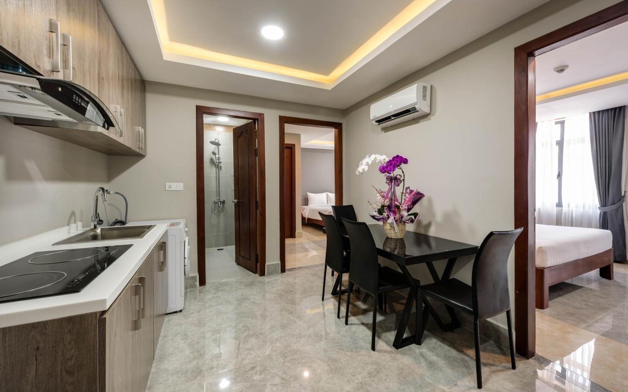 Soho Residence Phnom Penh Room photo